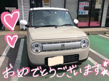 アルトラパンをご納車させて頂きました！